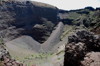 Vesuvius crater